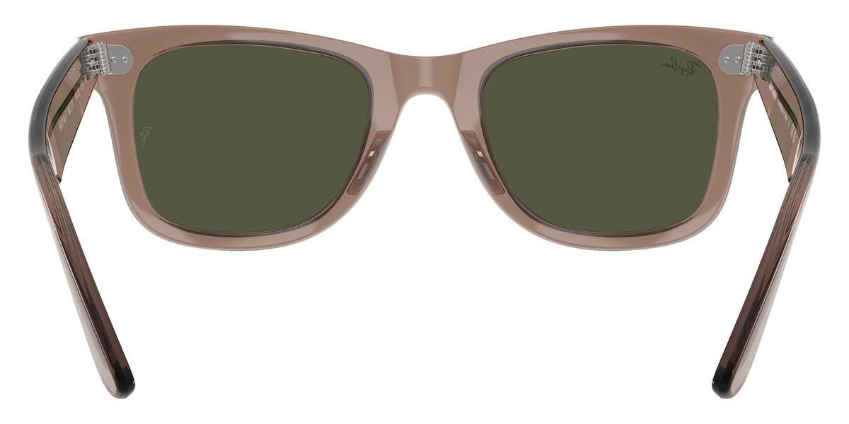 Ray-Ban RB2140F Original Wayfarer Classic 682731 52 - Transparent Light Brown / Crystal Green #id:rb2140f682731_s:102115