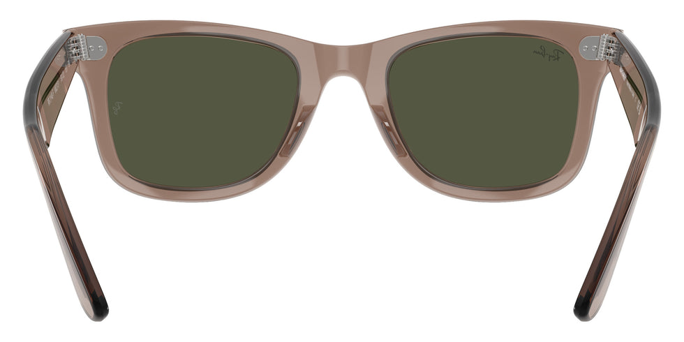 Ray-Ban RB2140F Original Wayfarer Classic 682731 52 - Transparent Light Brown / Crystal Green #id:rb2140f682731_s:102115