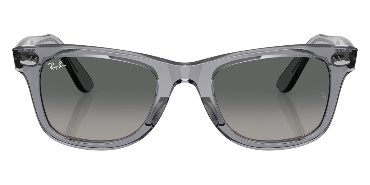 Ray-Ban RB2140F Original Wayfarer Classic 684671 52 - Transparent Gray / Light Gray Gradient Dark Gray #id:rb2140f684671_s:104100