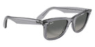Ray-Ban RB2140F Original Wayfarer Classic 684671 52 - Transparent Gray / Light Gray Gradient Dark Gray #id:rb2140f684671_s:104120