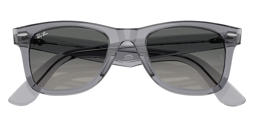 Ray-Ban RB2140F Original Wayfarer Classic 684671 52 - Transparent Gray / Light Gray Gradient Dark Gray #id:rb2140f684671_s:104125