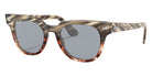 Ray-Ban RB2168 Meteor Striped Havana 1254Y5 50 - Striped Gray & Brown / Blue Mirrored Gold #id:rb21681254y5_s:100105