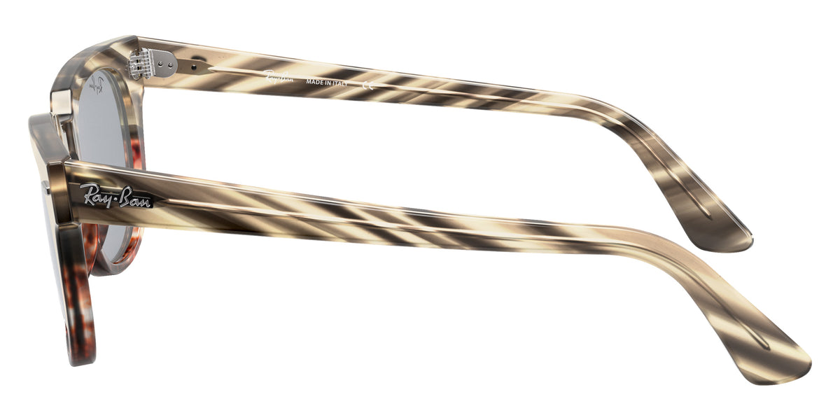 Ray-Ban RB2168 Meteor Striped Havana 1254Y5 50 - Striped Gray & Brown / Blue Mirrored Gold #id:rb21681254y5_s:100110
