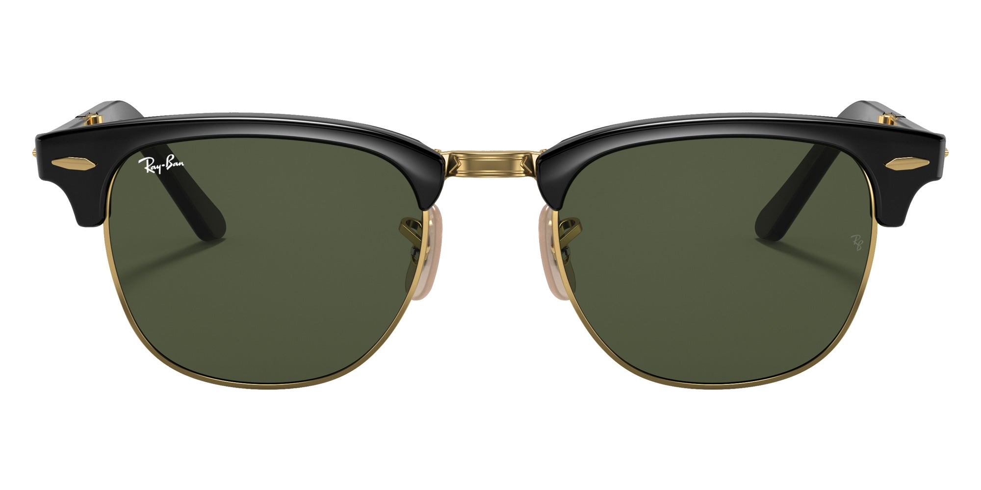 Ray-Ban RB2176 Clubmaster Folding Square Sunglasses | EyeOns.com