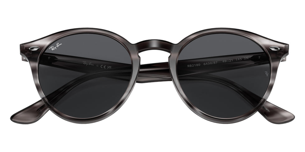 Ray-Ban RB2180 643087 49 - Striped Gray Havana #id:rb2180643087_s:100125