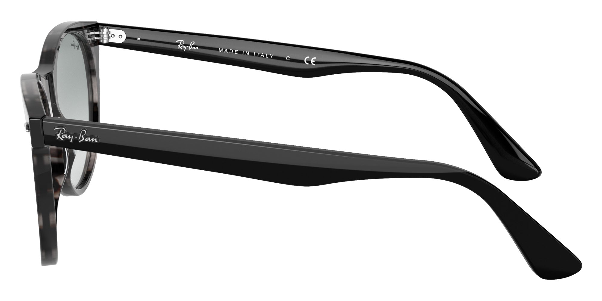 Ray-Ban RB2185 Wayfarer II Classic 1250AD 55 - Gray Havana / Photochromic Azure Gradient Blue #id:rb21851250ad_s:100110