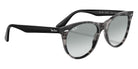 Ray-Ban RB2185 Wayfarer II Classic 1250AD 55 - Gray Havana / Photochromic Azure Gradient Blue #id:rb21851250ad_s:100125