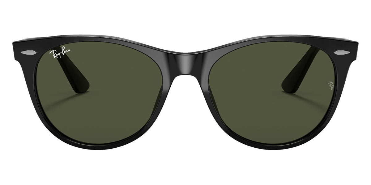 Ray-Ban RB2185 Wayfarer II Classic 901/31 52 - Black / G-15 Green #id:rb218590131_s:100100
