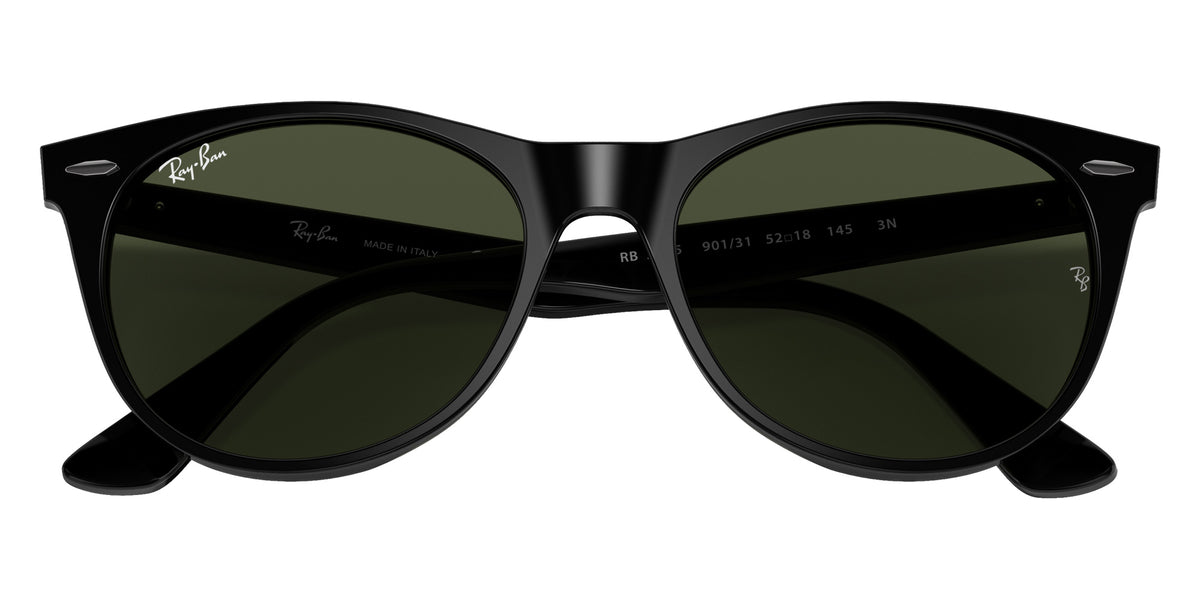 Ray-Ban RB2185 Wayfarer II Classic 901/31 52 - Black / G-15 Green #id:rb218590131_s:100125