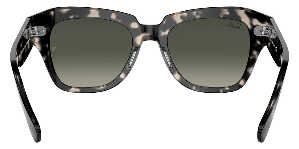 Ray-Ban RB2186 State Street Fleck 133371 52 - Gray Havana / Gray Gradient #id:rb2186133371_s:104115