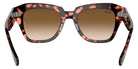 Ray-Ban RB2186 State Street Fleck 133451 49 - Pink Havana / Light Brown Gradient #id:rb2186133451_s:106115