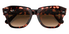 Ray-Ban RB2186 State Street Fleck 133451 49 - Pink Havana / Light Brown Gradient #id:rb2186133451_s:106125