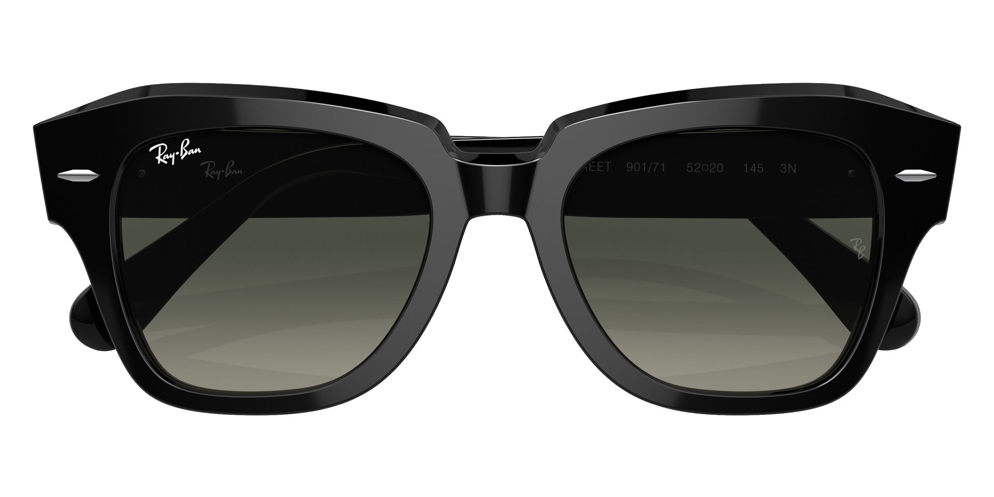 Ray-Ban RB2186 State Street 901/71 49 - Black / Gray #id:rb218690171_s:106120