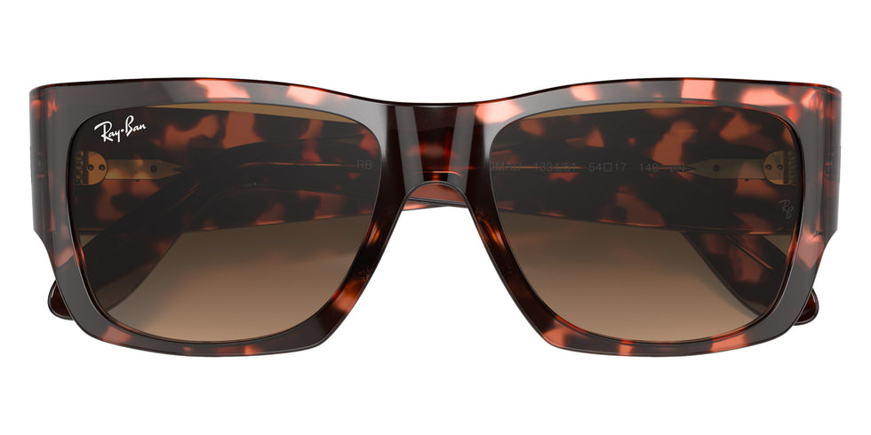 Ray-Ban RB2187 Nomad Fleck 133451 54 - Pink Havana / Light Brown Gradient #id:rb2187133451_s:100125