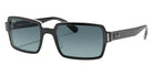 Ray-Ban RB2189 Benji 12943M 52 - Black on Transparent / Blue Gradient Gray #id:rb218912943m_s:100105
