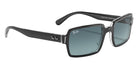 Ray-Ban RB2189 Benji 12943M 52 - Black on Transparent / Blue Gradient Gray #id:rb218912943m_s:100120
