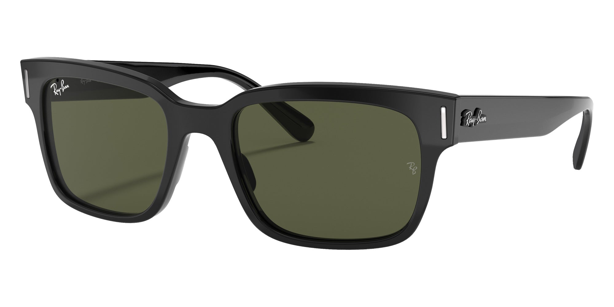 Ray-Ban RB2190 Jeffrey 901/31 55 - Black / G-15 Green #id:rb219090131_s:100105