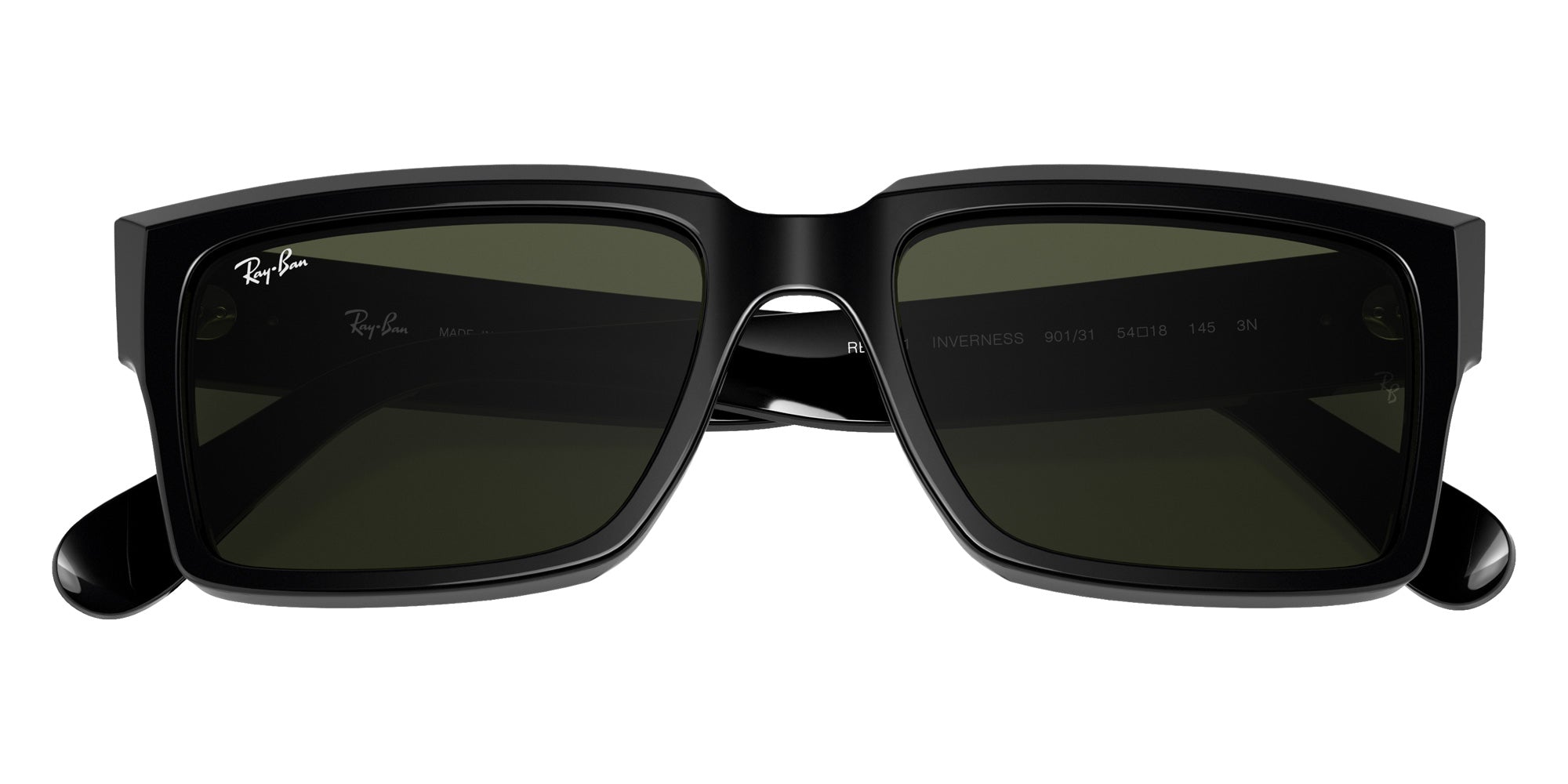 Ray-Ban RB2191 Inverness 901/31 54 - Black / G-15 Green #id:rb219190131_s:100125