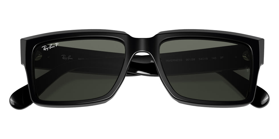 Ray-Ban RB2191 Inverness 901/58 54 - Black / G-15 Green Polarized #id:rb219190158_s:102125
