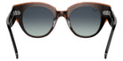 Ray-Ban RB2192 Roundabout 132241 47 - Black On Brown / Gray/Blue Gradient #id:rb2192132241_s:100115