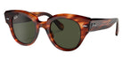 Ray-Ban RB2192 Roundabout 954/31 47 - Striped Havana / Green #id:rb219295431_s:102105