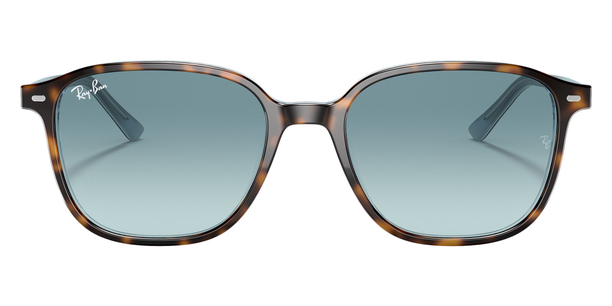 Ray-Ban RB2193 Leonard 13163M 53 - Havana on Light Blue / Blue #id:rb219313163m_s:102100