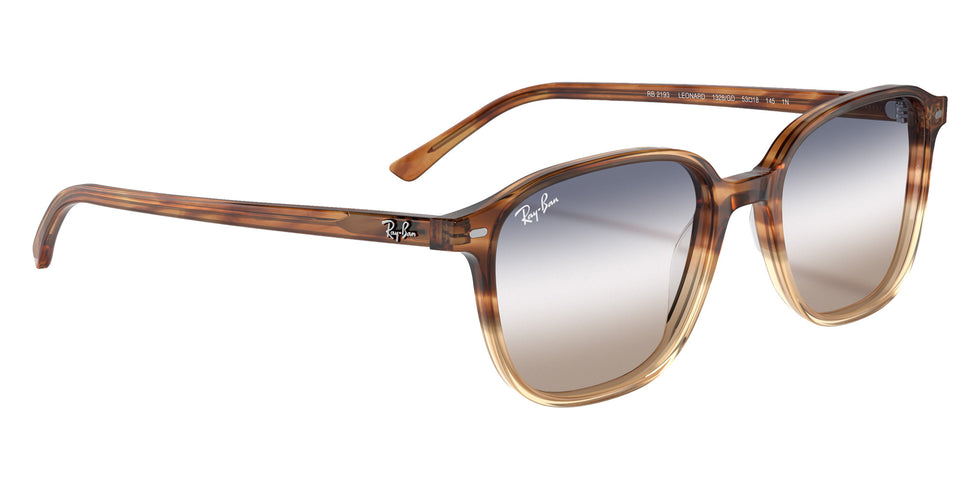 Ray-Ban RB2193 Leonard Bi-Gradient 1328GD 53 - Tortoise / Brown Blue #id:rb21931328gd_s:102120
