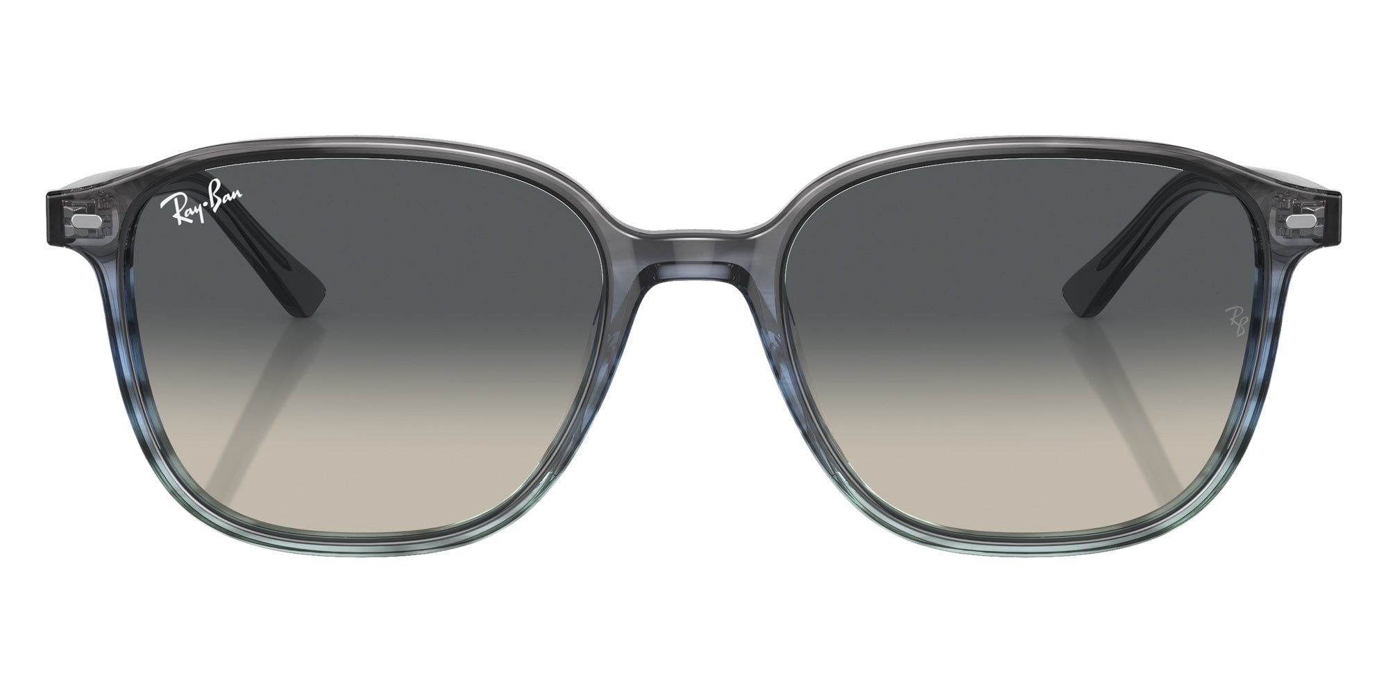 Ray-Ban RB2193 Leonard 138171 53 - Striped Gray & Blue / Gray #id:rb2193138171_s:106100