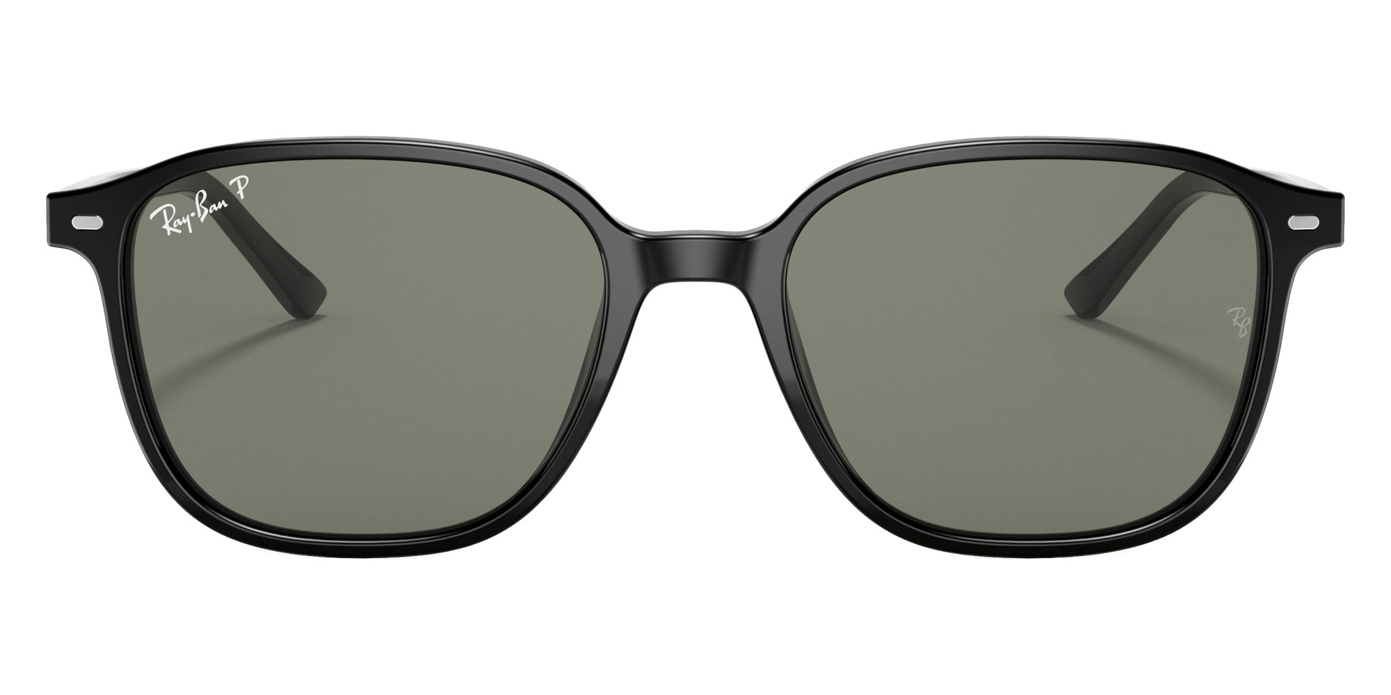 Ray-Ban RB2193 Leonard 901/58 55 - Black / G-15 Green Polarized #id:rb219390158_s:100100