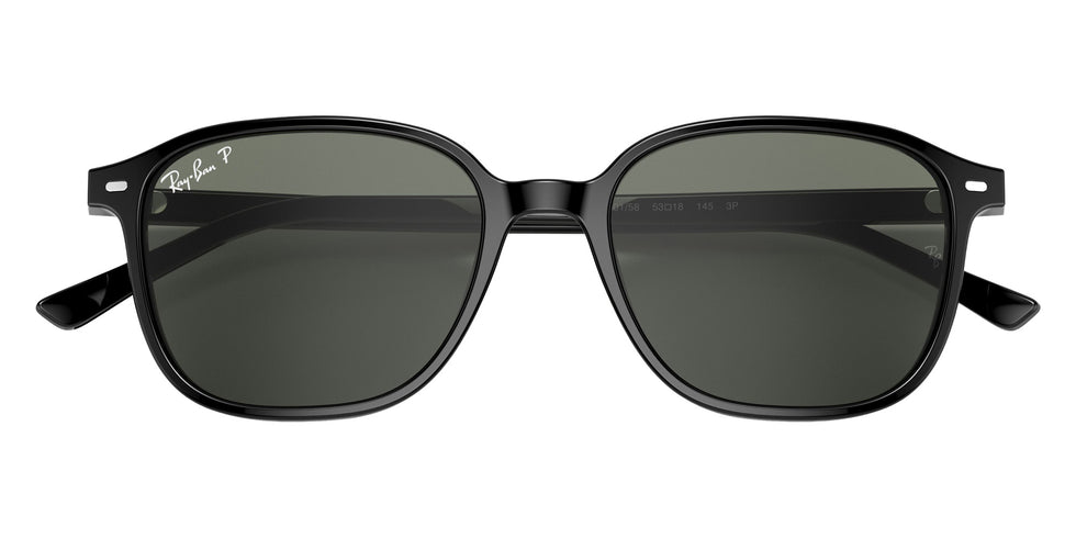 Ray-Ban RB2193 Leonard 901/58 55 - Black / G-15 Green Polarized #id:rb219390158_s:100125