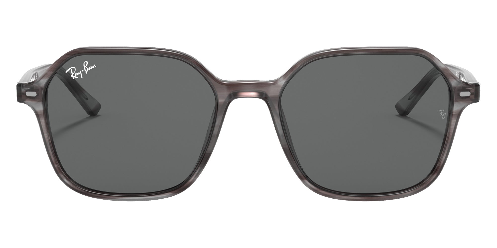 Ray-Ban RB2194 John 1314B1 53 - Striped Gray / Dark Gray #id:rb21941314b1_s:100100
