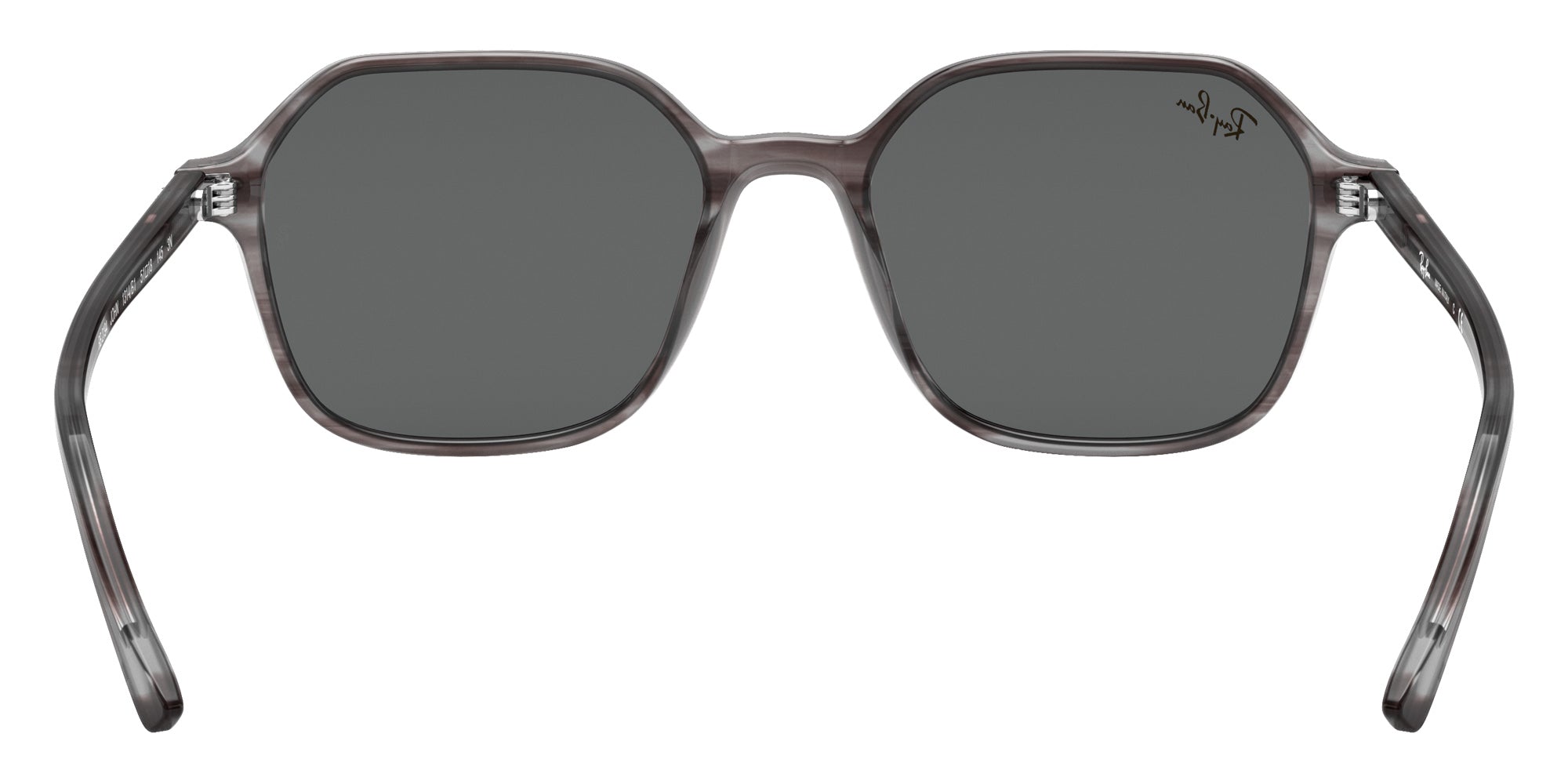 Ray-Ban RB2194 John 1314B1 53 - Striped Gray / Dark Gray #id:rb21941314b1_s:100115