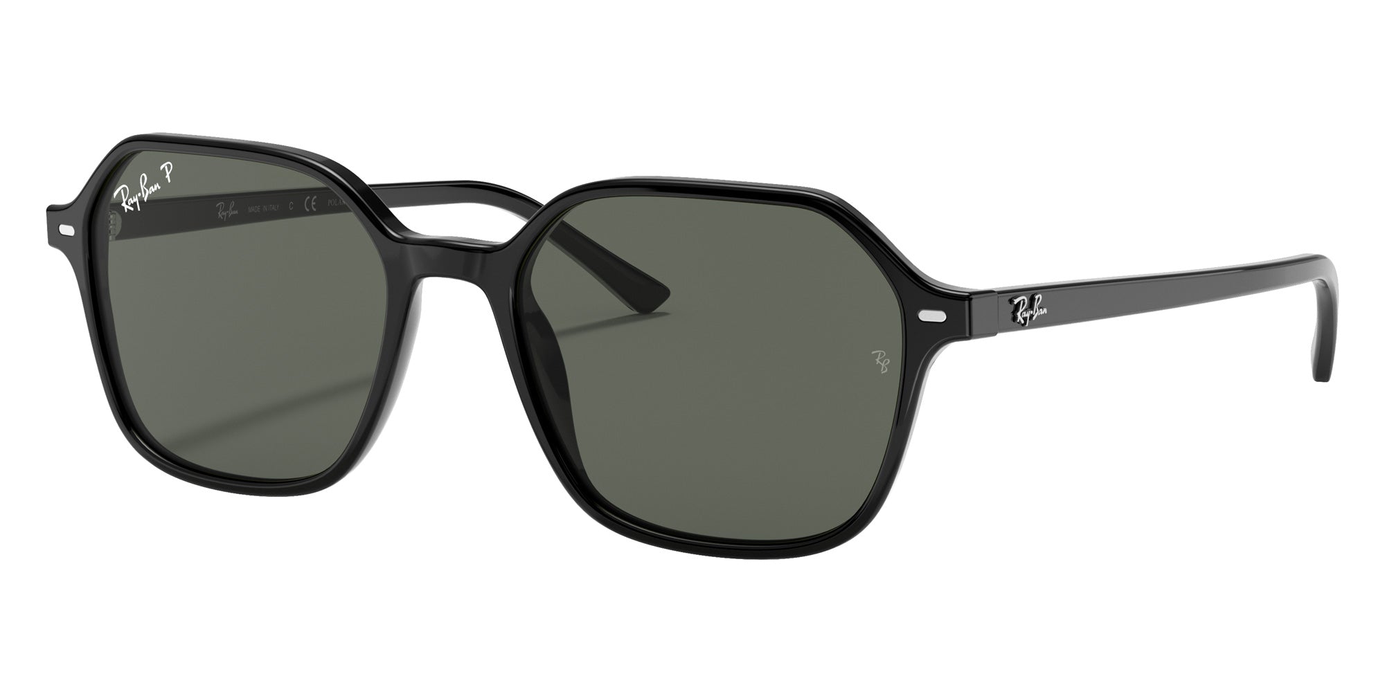 Ray-Ban RB2194 John 901/58 53 - Black / G-15 Green Polarized #id:rb219490158_s:102105