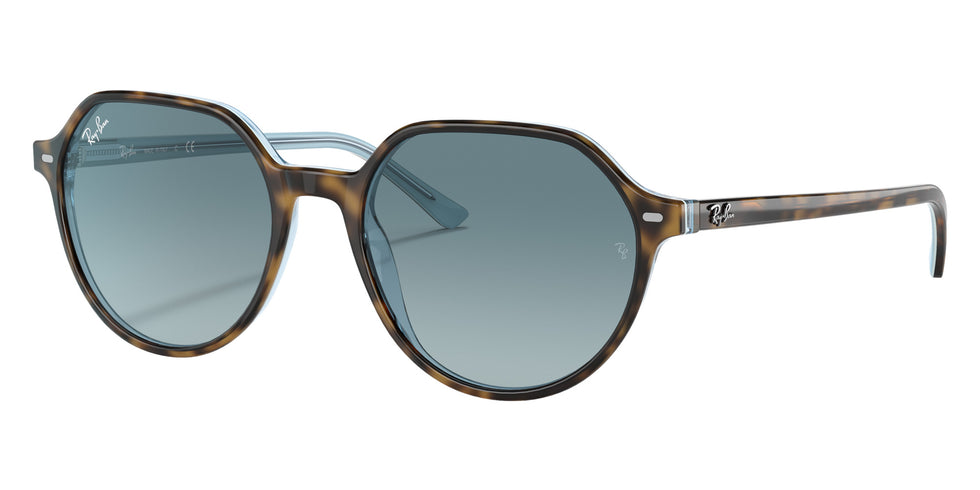 Ray-Ban RB2195 Thalia 13163M 53 - Havana on Light Blue / Blue Gradient Gray #id:rb219513163m_s:100105