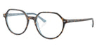 Ray-Ban RB2195 Thalia 1316GG 51 - Havana on Light Blue / Clear/Blue Photochromic #id:rb21951316gg_s:100115