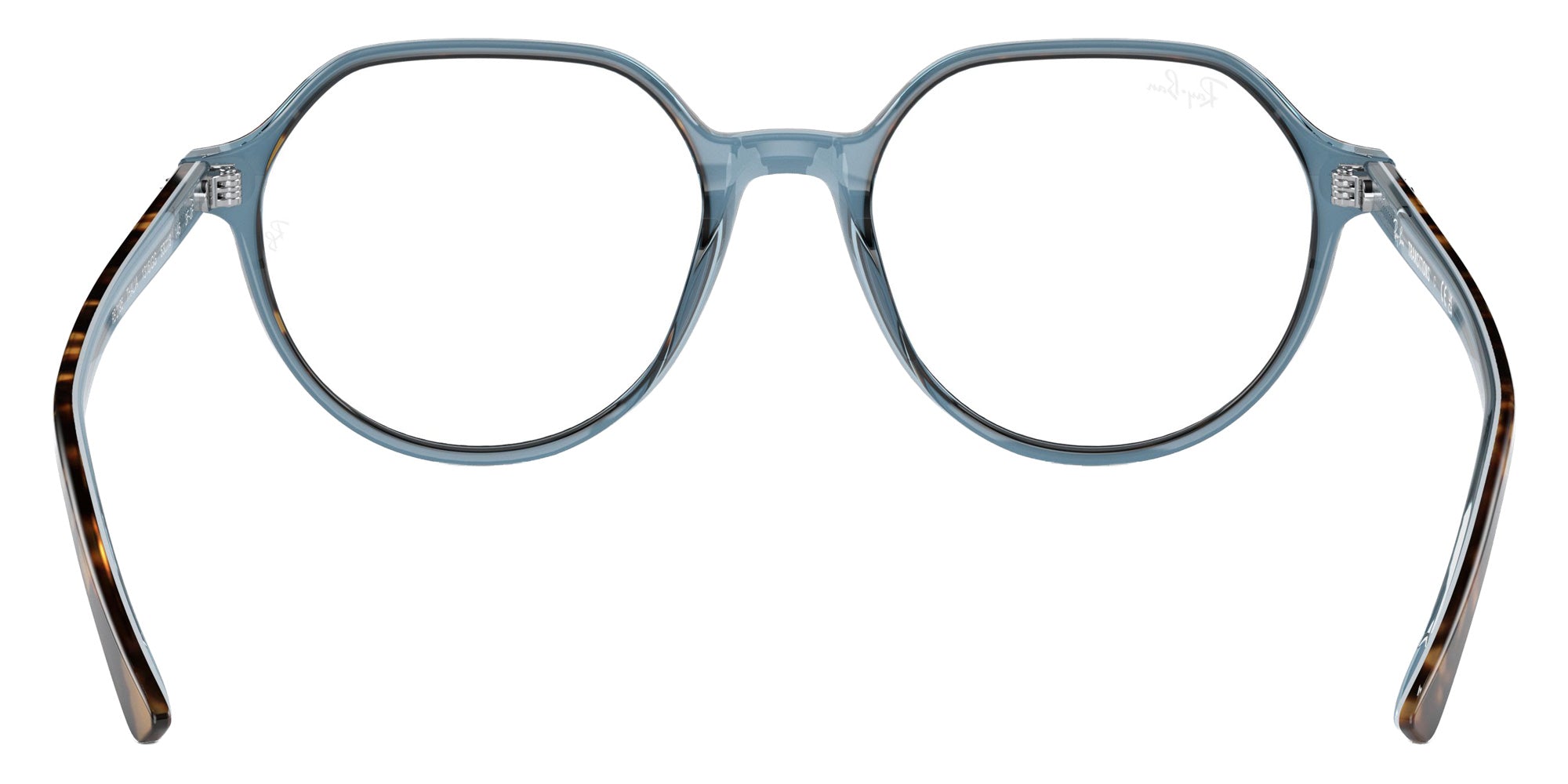 Ray-Ban RB2195 Thalia 1316GG 51 - Havana on Light Blue / Clear/Blue Photochromic #id:rb21951316gg_s:100125