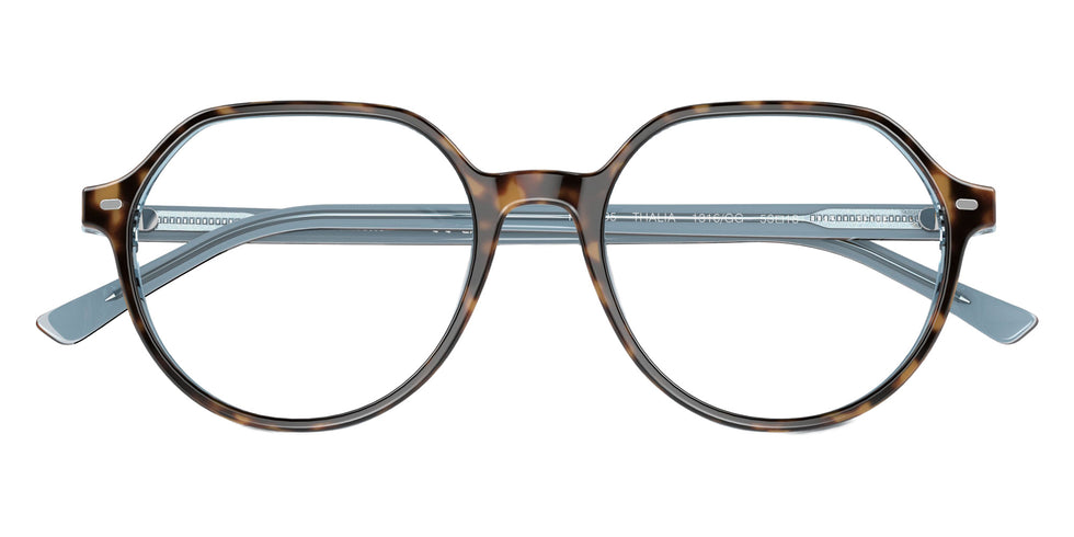 Ray-Ban RB2195 Thalia 1316GG 51 - Havana on Light Blue / Clear/Blue Photochromic #id:rb21951316gg_s:100140
