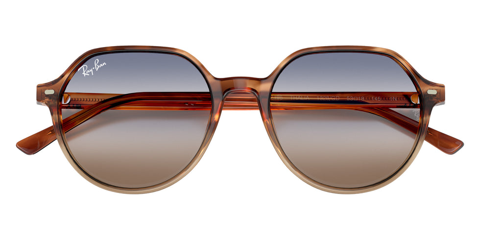 Ray-Ban RB2195 Thalia Bi-Gradient 1328GD 55 - Brown Havana / Blue/Brown Gradient #id:rb21951328gd_s:102125