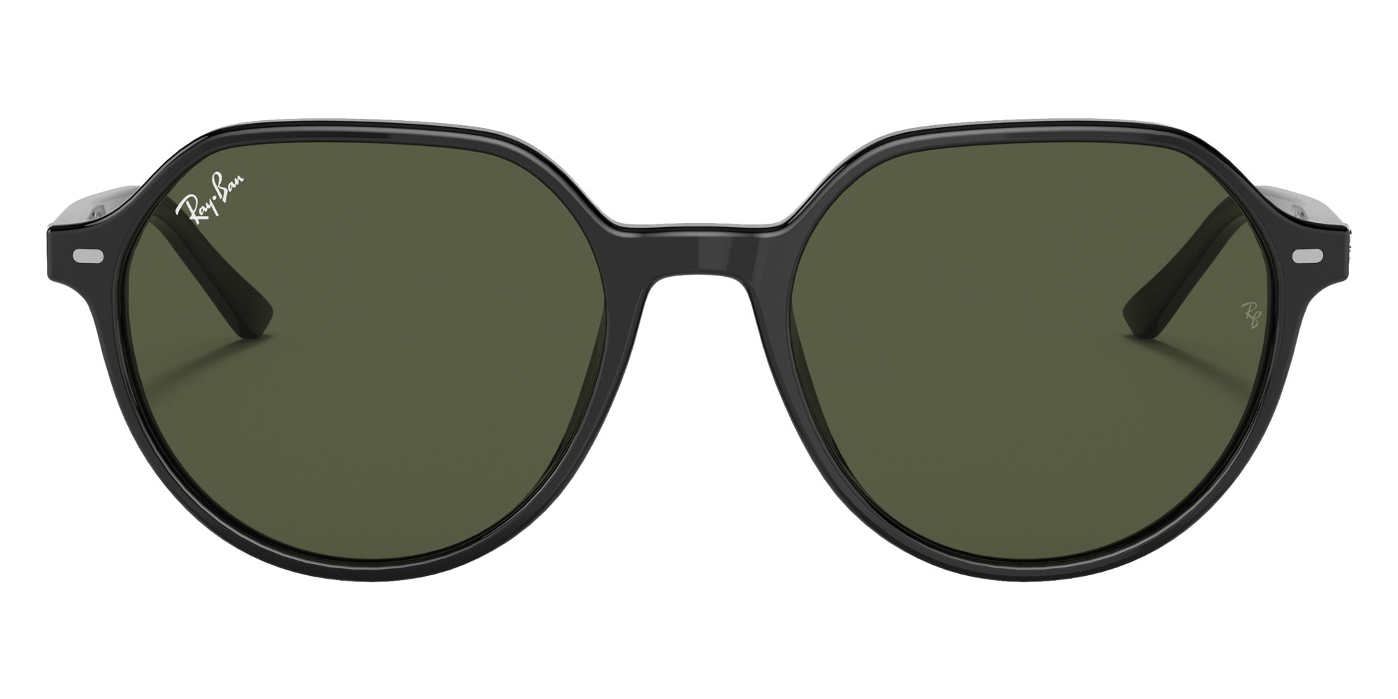 Ray-Ban RB2195 Thalia 901/31 53 - Black / Green #id:rb219590131_s:102100