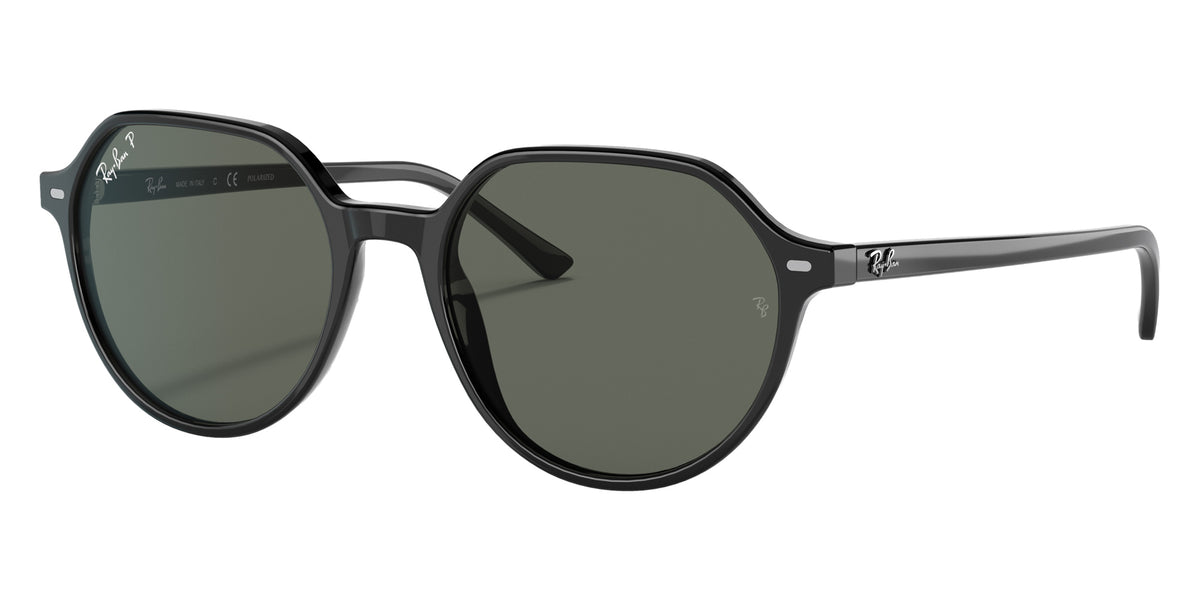 Ray-Ban RB2195 Thalia 901/58 55 - Black / G-15 Green Polarized #id:rb219590158_s:106105