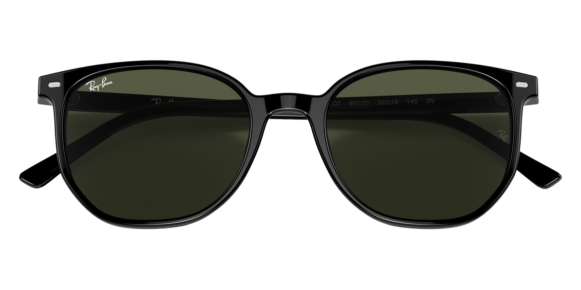 Ray-Ban RB2197 Elliot 901/31 54 - Black / G-15 Green #id:rb219790131_s:102125