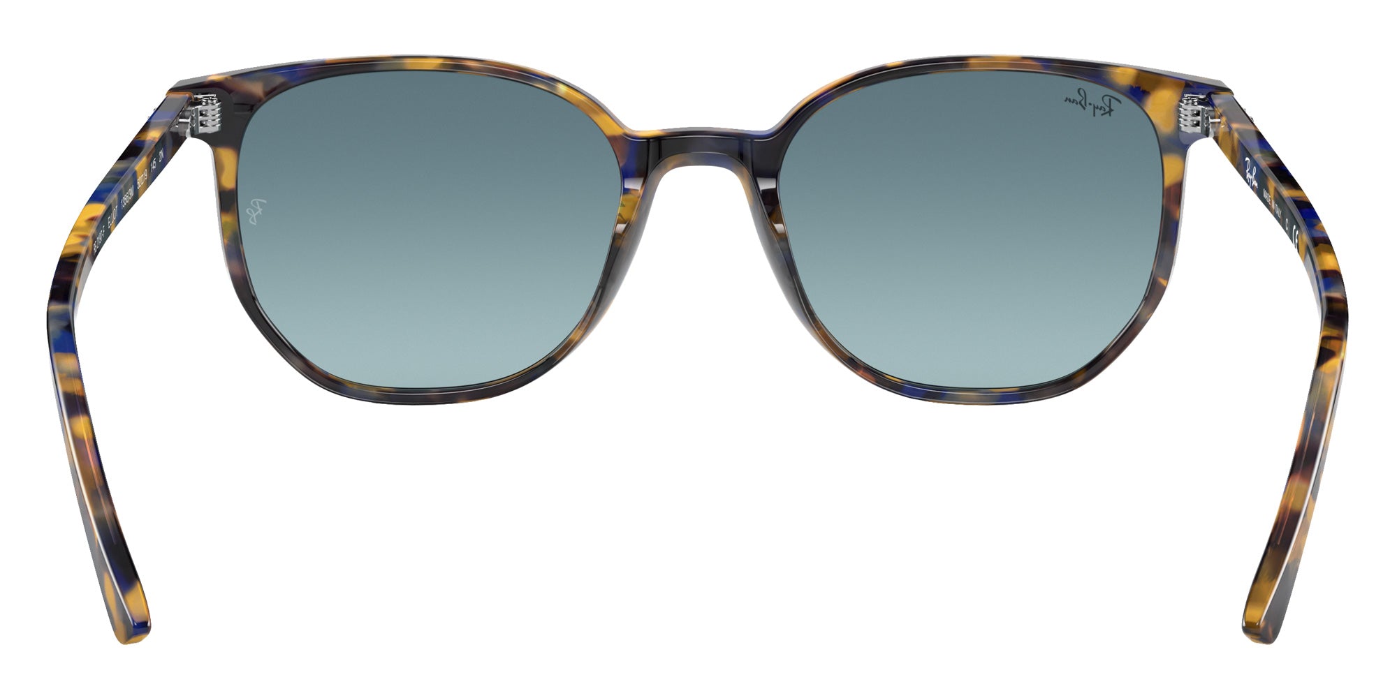 Ray-Ban RB2197F Elliot 13563M 54 - Yellow & Blue Havana / Blue Gradient Gray #id:rb2197f13563m_s:100115