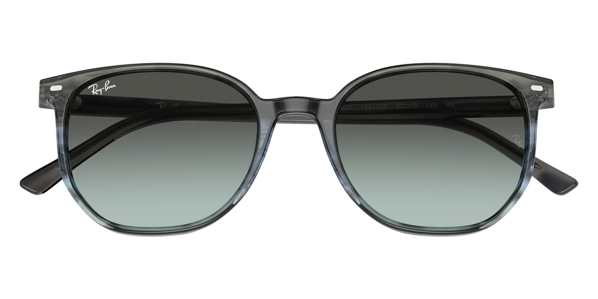 Ray-Ban RB2197F Elliot 1391GK 54 - Striped Gray & Blue / Blue & Black #id:rb2197f1391gk_s:100125