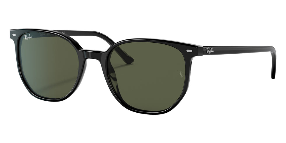 Ray-Ban RB2197F Elliot 901/31 54 - Black / Green #id:rb2197f90131_s:102105