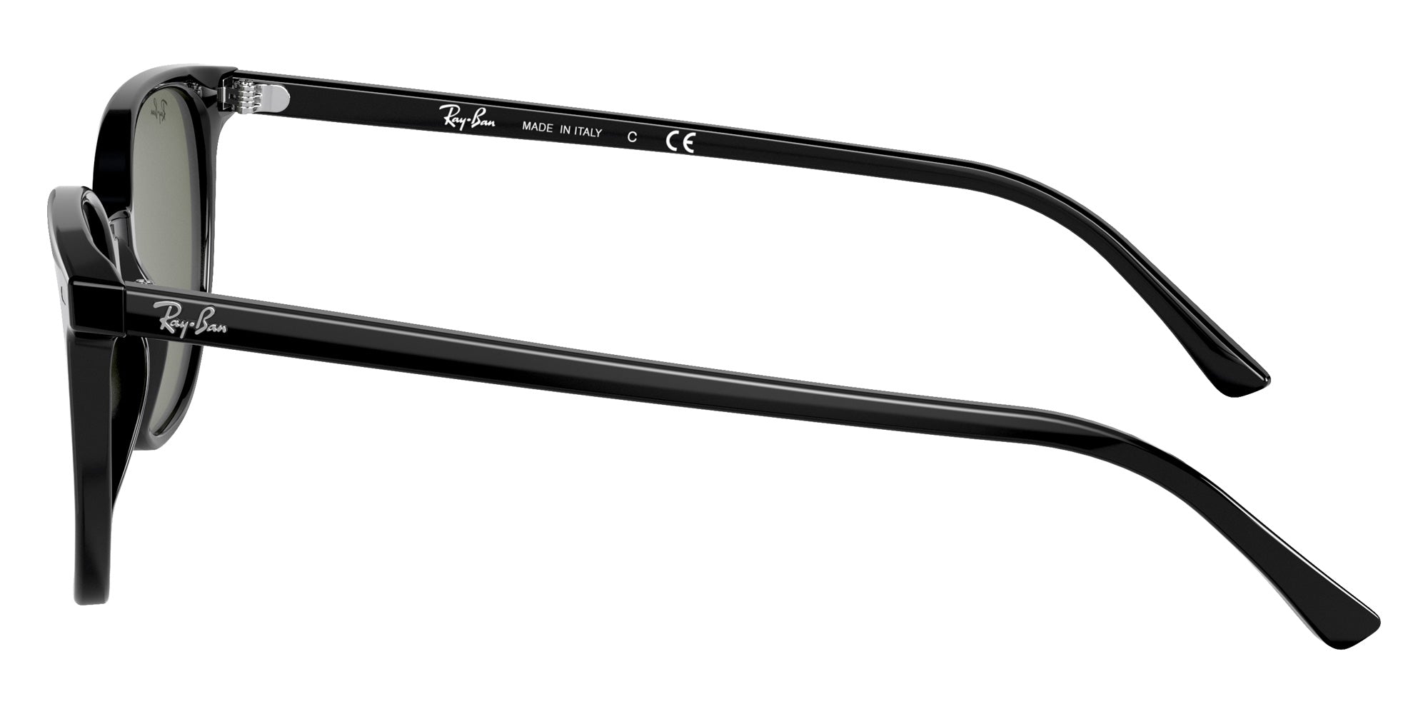 Ray-Ban RB2197F Elliot 901/31 54 - Black / Green #id:rb2197f90131_s:102110