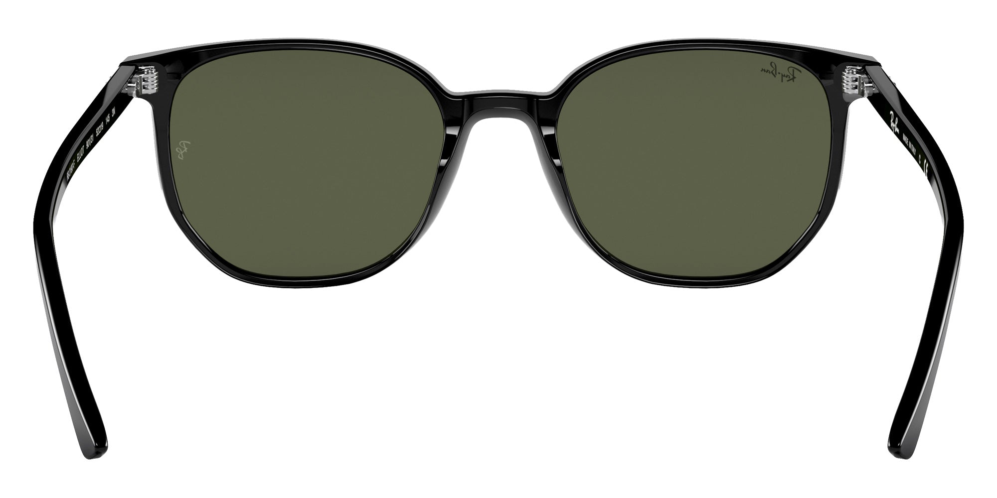 Ray-Ban RB2197F Elliot 901/31 54 - Black / Green #id:rb2197f90131_s:102115