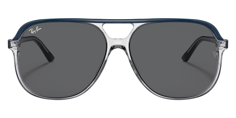Ray-Ban RB2198 Bill 1341B1 60 - Blue On Transparent / Dark Gray #id:rb21981341b1_s:100100