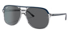 Ray-Ban RB2198 Bill 1341B1 60 - Blue On Transparent / Dark Gray #id:rb21981341b1_s:100105