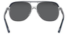 Ray-Ban RB2198 Bill 1341B1 60 - Blue On Transparent / Dark Gray #id:rb21981341b1_s:100115