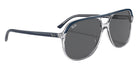 Ray-Ban RB2198 Bill 1341B1 60 - Blue On Transparent / Dark Gray #id:rb21981341b1_s:100120